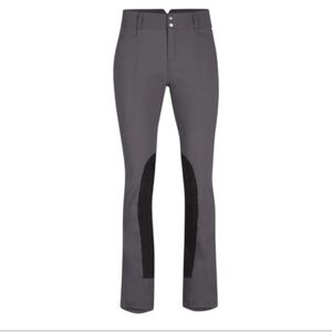 Kerrits 1X Dynamic Extended Knee Patch Boot Cut Breech Equestrian Pant Brown